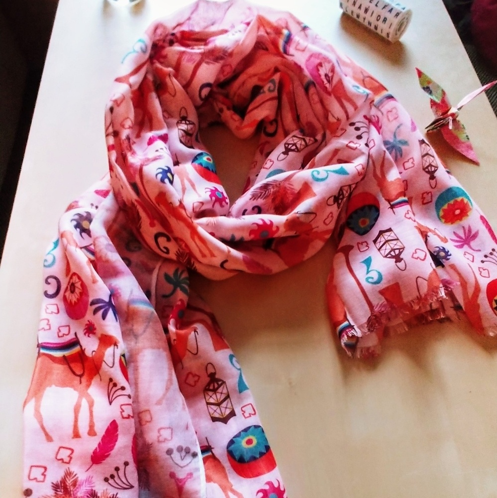 Gorgeous Morrocan Print Scarf